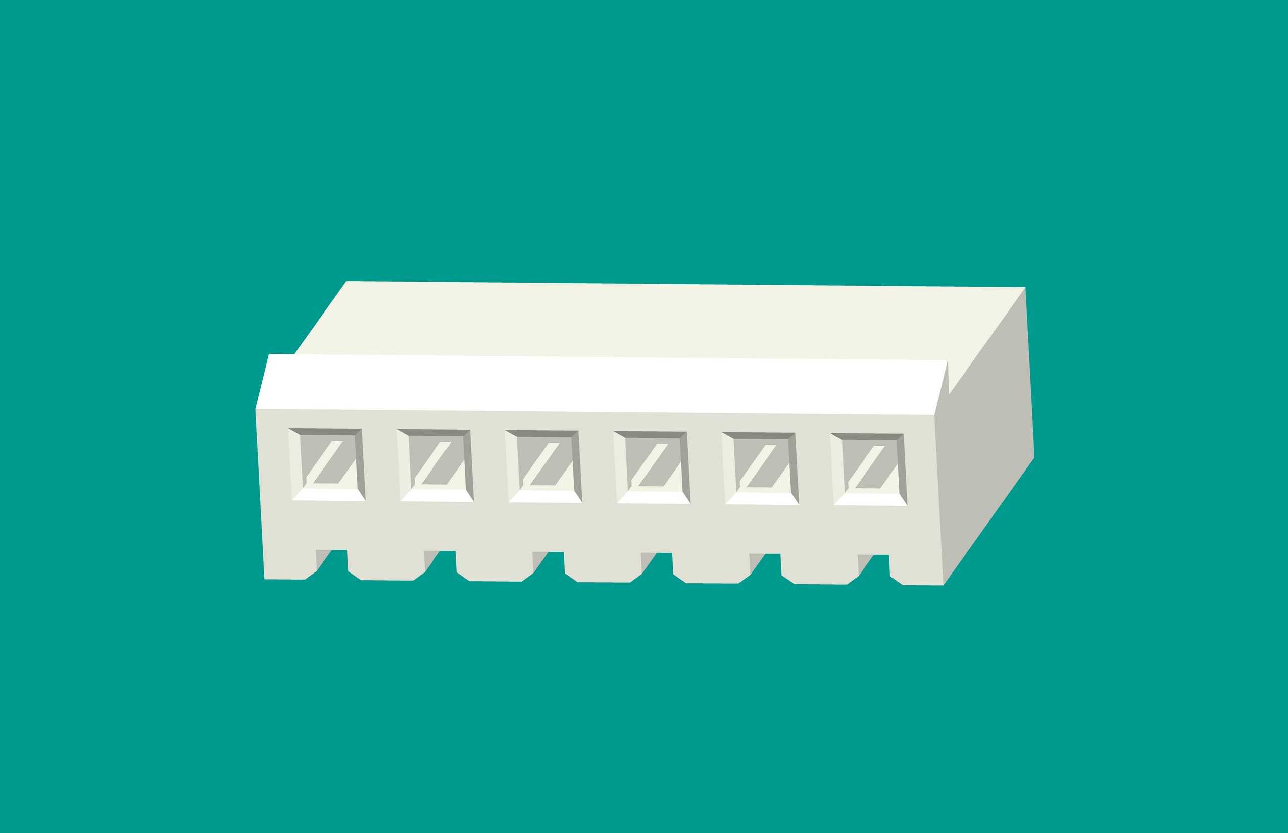 Rectangular Connectors-3.96mm 3962 Series