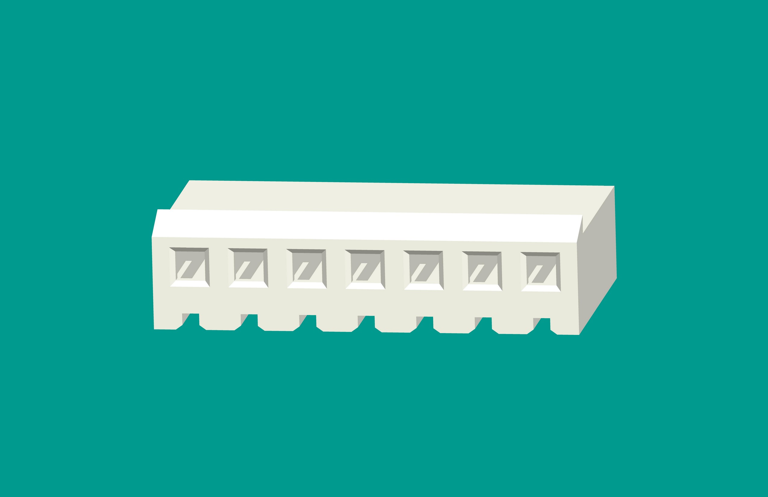 Rectangular Connectors-3.96mm 3962 Series