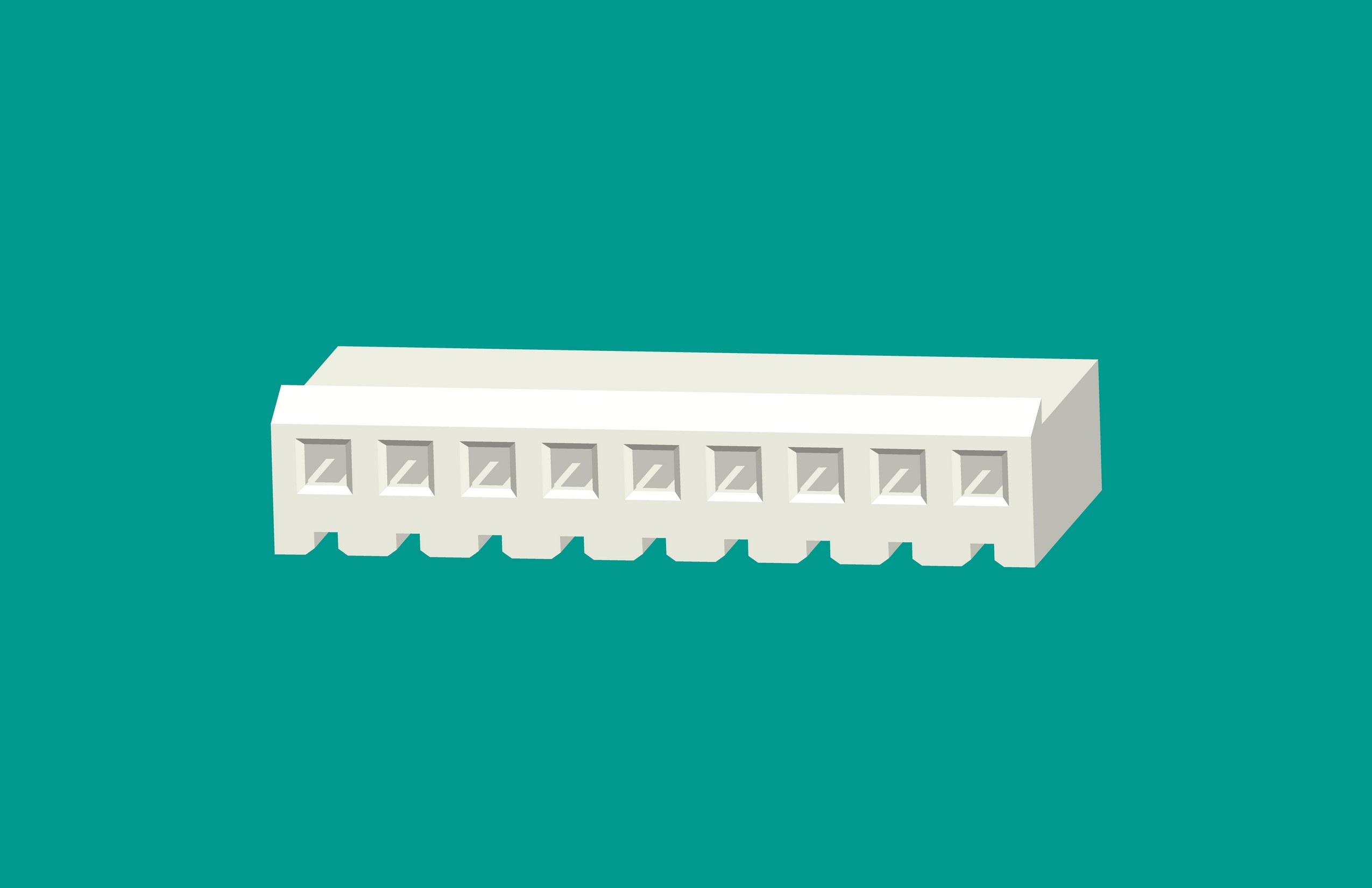 Rectangular Connectors-3.96mm 3962 Series