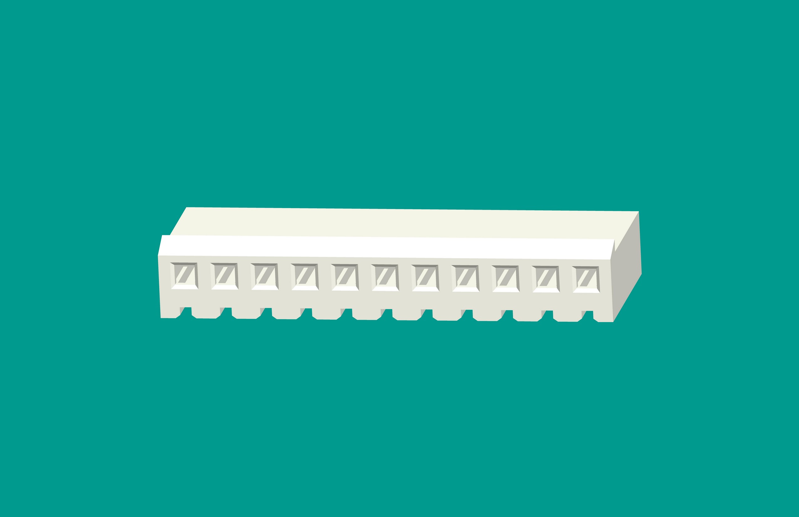 Rectangular Connectors-3.96mm 3962 Series