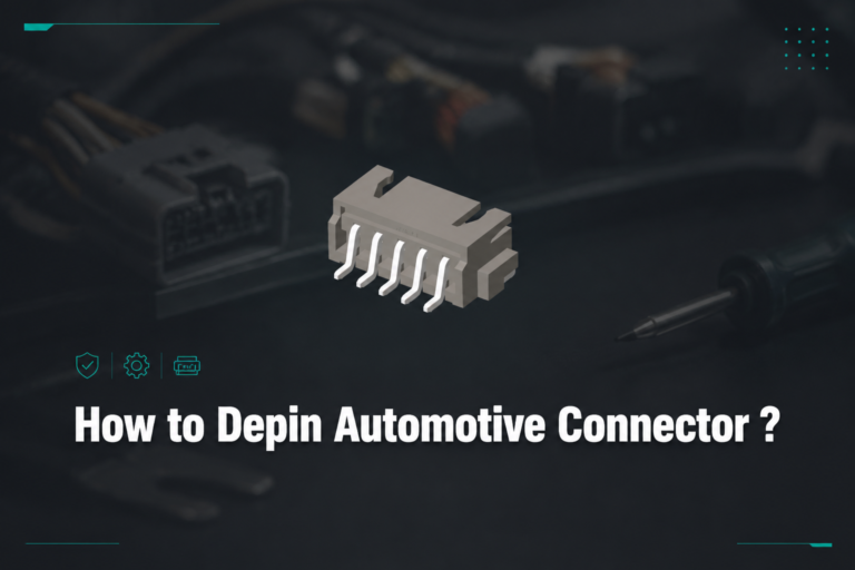 How to Depin Automotive Connector？