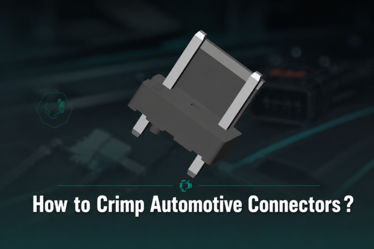 How to Crimp Automotive Connectors？