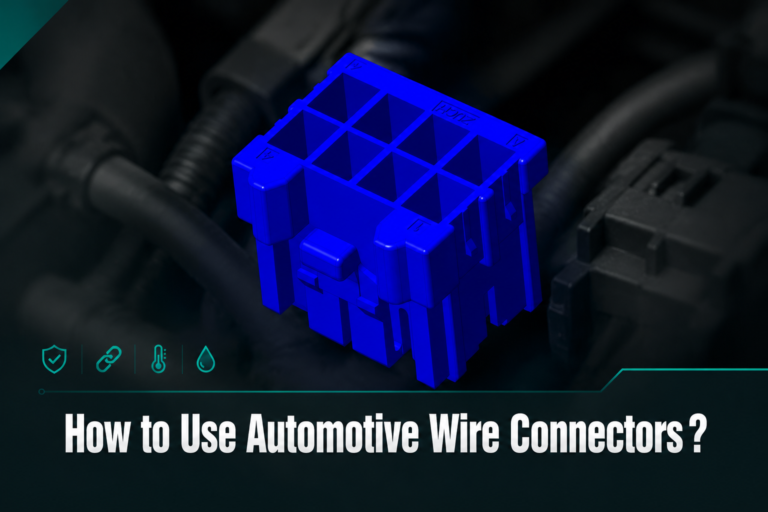 How to Use Automotive Wire Connectors？