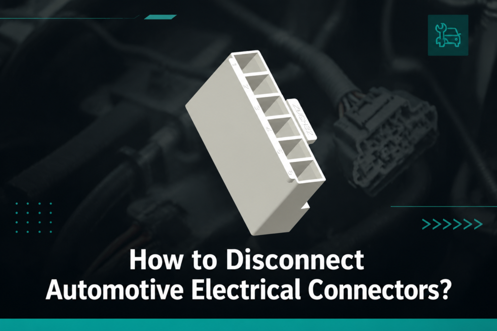 How to Disconnect Automotive Electrical Connectors?