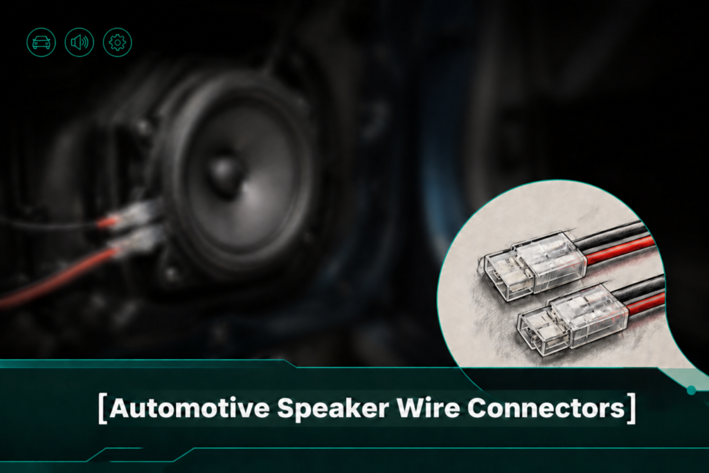 Automotive Speaker Wire Connectors