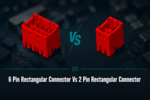6 Pin Rectangular Connector Vs 2 Pin Rectangular Connector