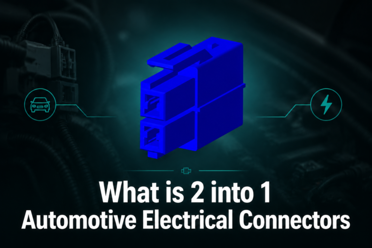 What is 2 into 1 Automotive Electrical Connectors