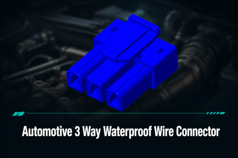 Automotive 3 Way Waterproof Wire Connector