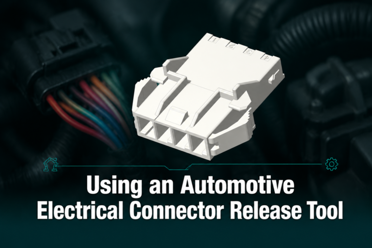 Using an Automotive Electrical Connector Release Tool