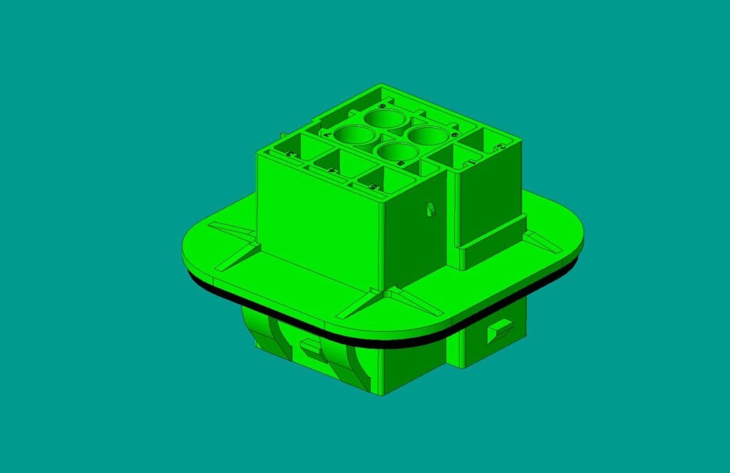 Right Rectangular Connector for Your EV System
