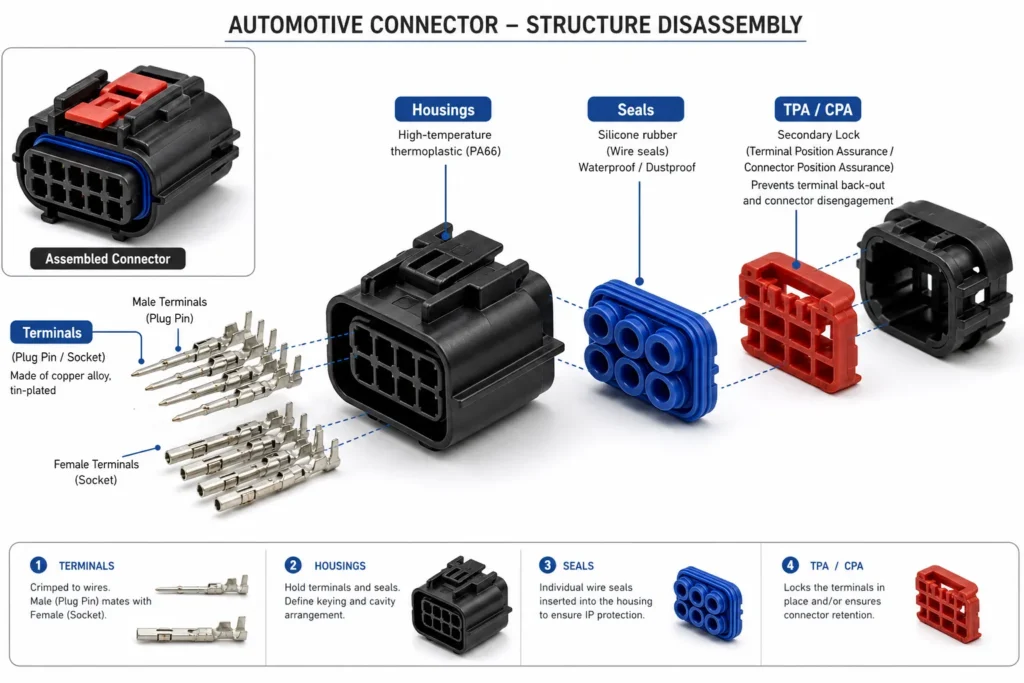 Anatomy of an Automotive Connector