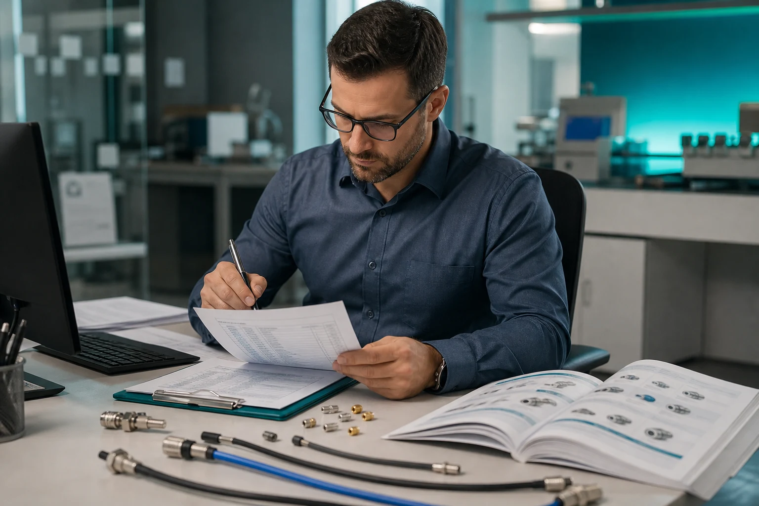 Cable assembly RFQ checklist with connector catalogue review