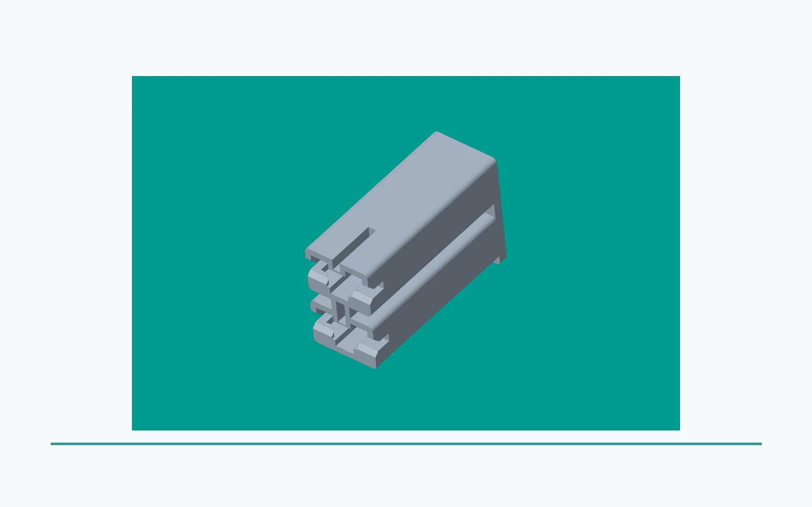 Quick connector product view for a controlled serviceability inquiry