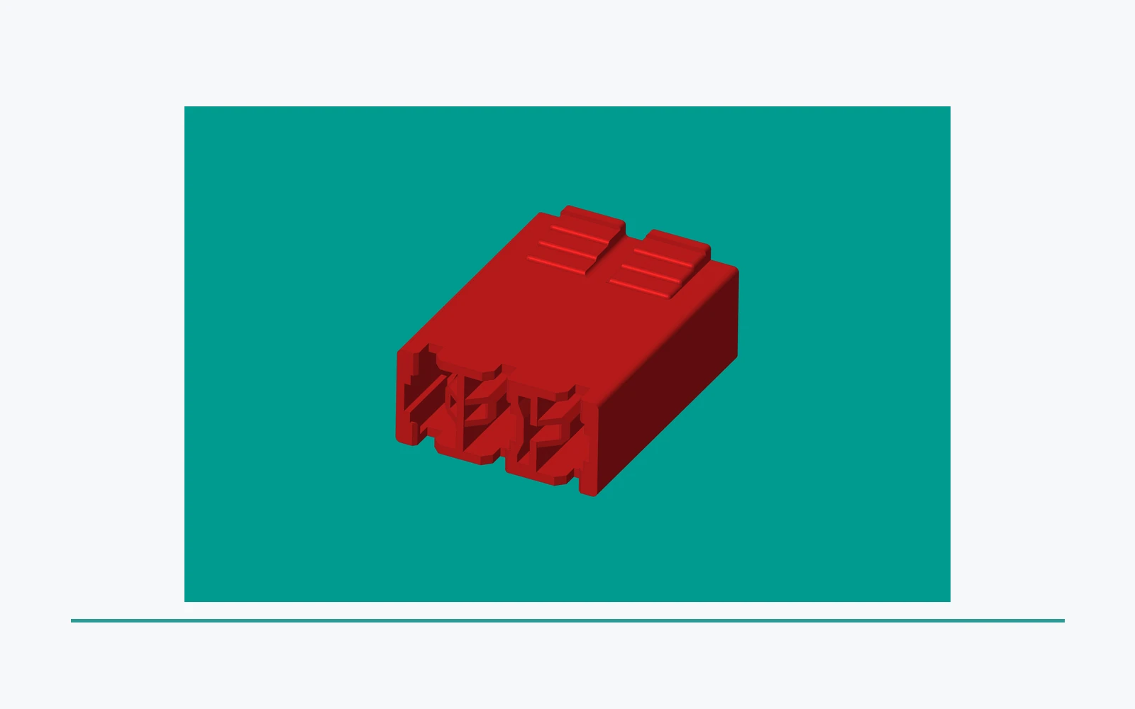 Quick connector product view for a controlled comparison inquiry