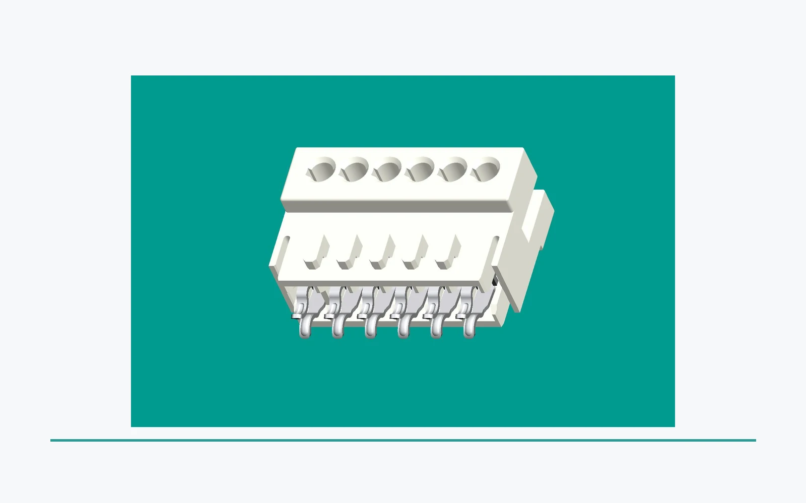 RAST connector product view for appliance PCB layout review