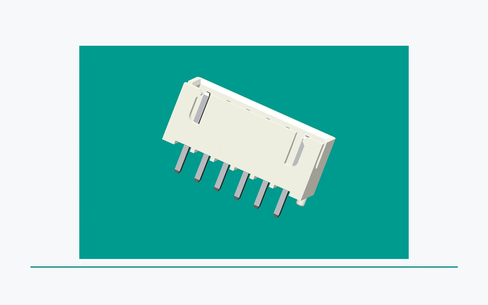 Rectangular connector product view for an environmental boundary review