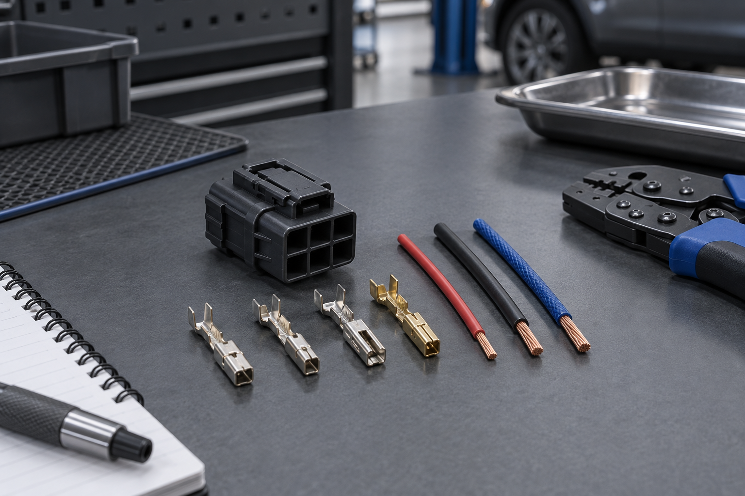 How to Choose Automotive Connector Terminals by Wire Gauge, Plating, and Contact Type
