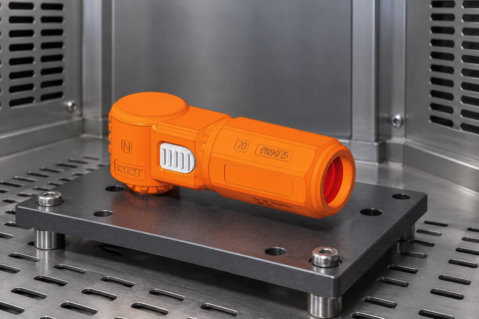 CT busbar junction box secured for final-assembly thermal validation