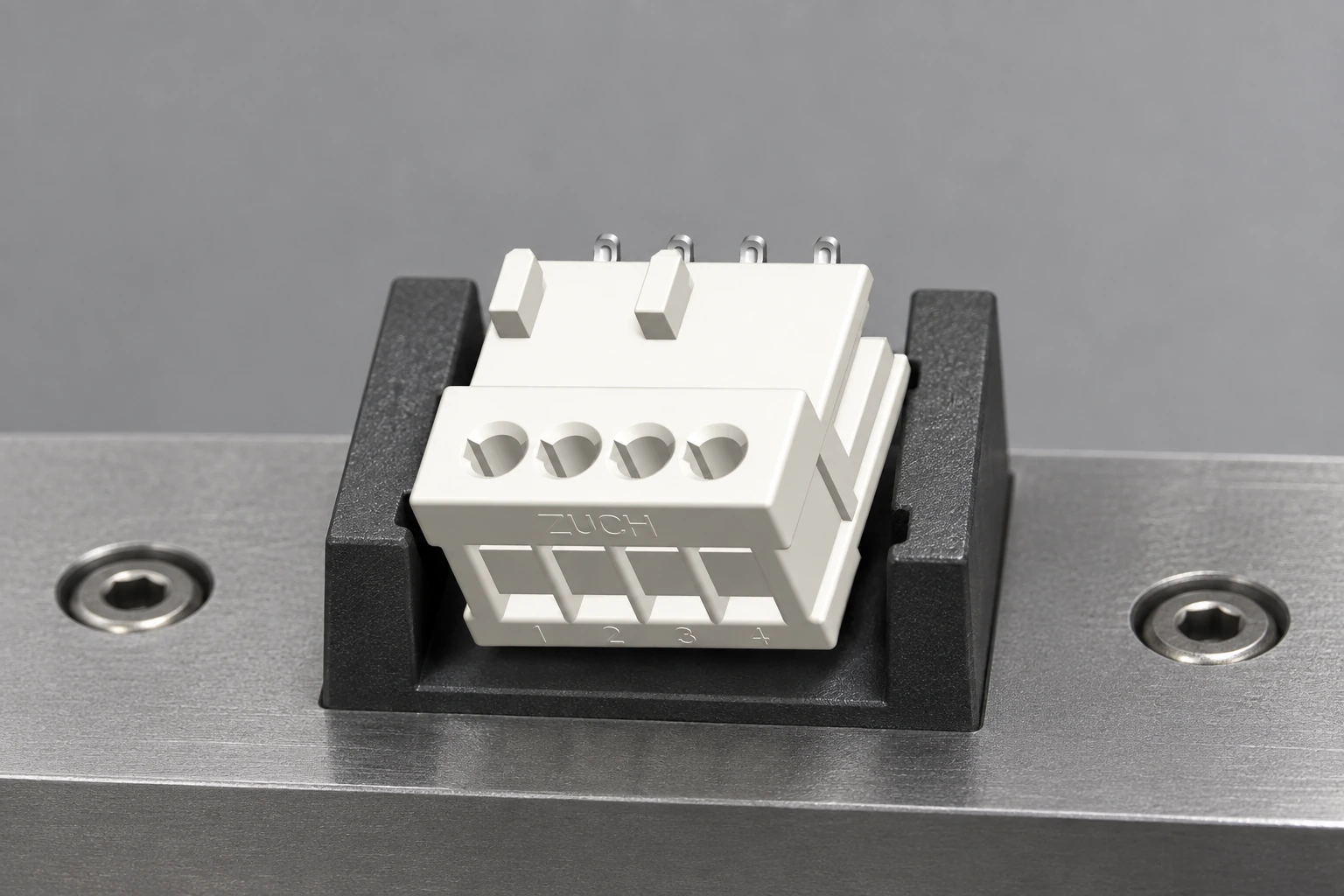 Multi-position connector cavity face and latch geometry prepared for locking-architecture inspection