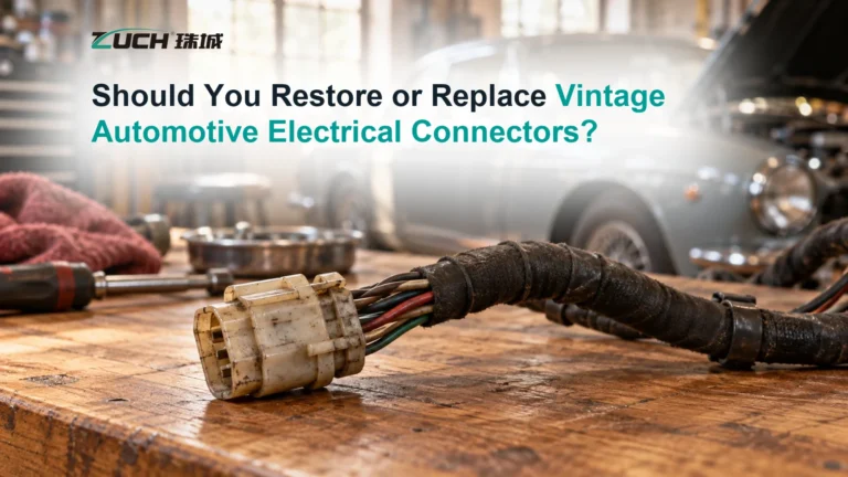 Should You Restore or Replace Vintage Automotive Electrical Connectors?